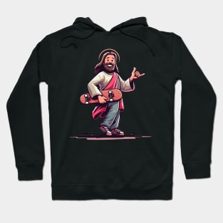 Funny Jesus Christ Skater Hoodie